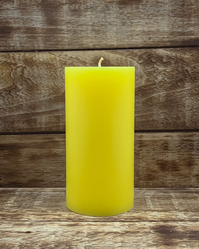 Zesty Lemon Pillar Candles - Colonial Candlecrafters